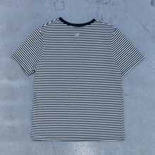 Load image into Gallery viewer, Brovado Black and White Striped T-Shirt
